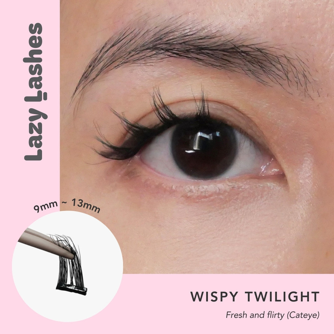 Everyday Wispy Twilight Lazy Lashes (Press-On Lash Clusters)