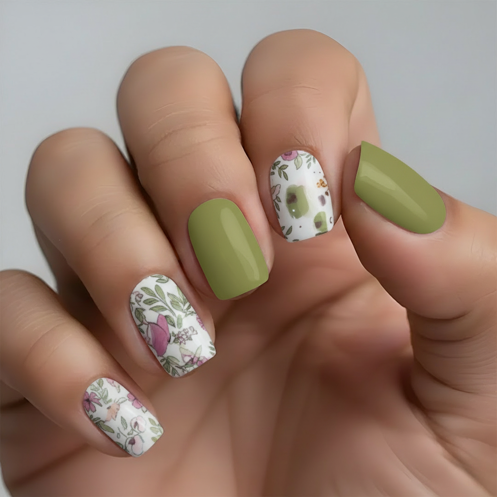 Floral (x Storge) Nail Polish Wraps
