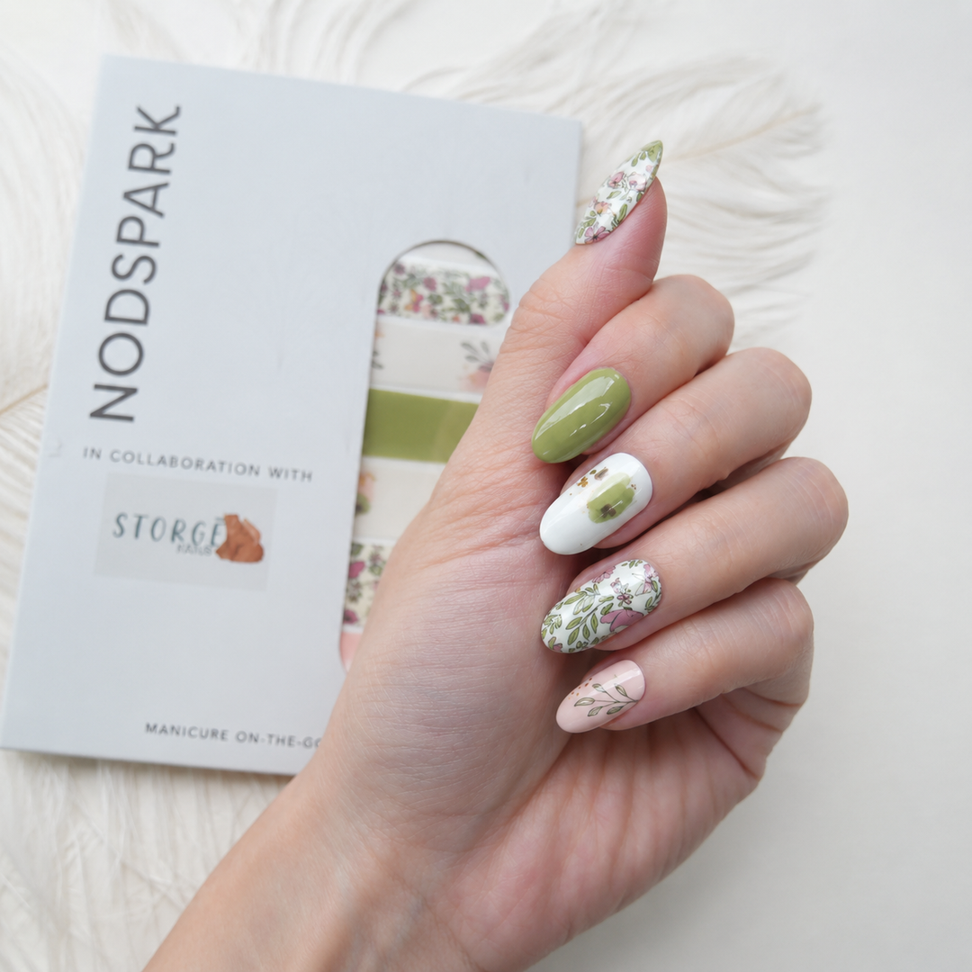Floral (x Storge) Nail Polish Wraps