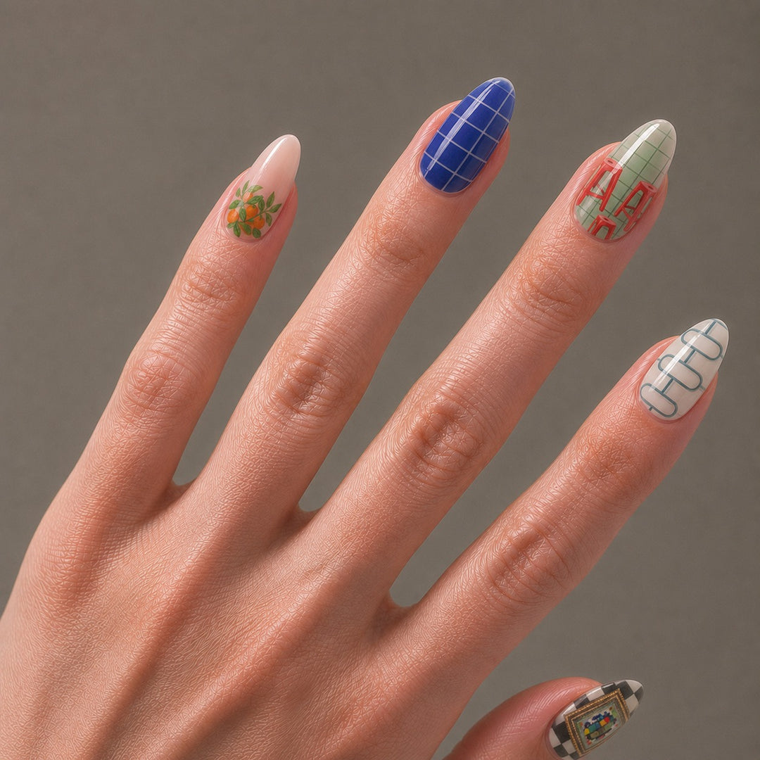 Heartland Edition Nail Wrap Manicure