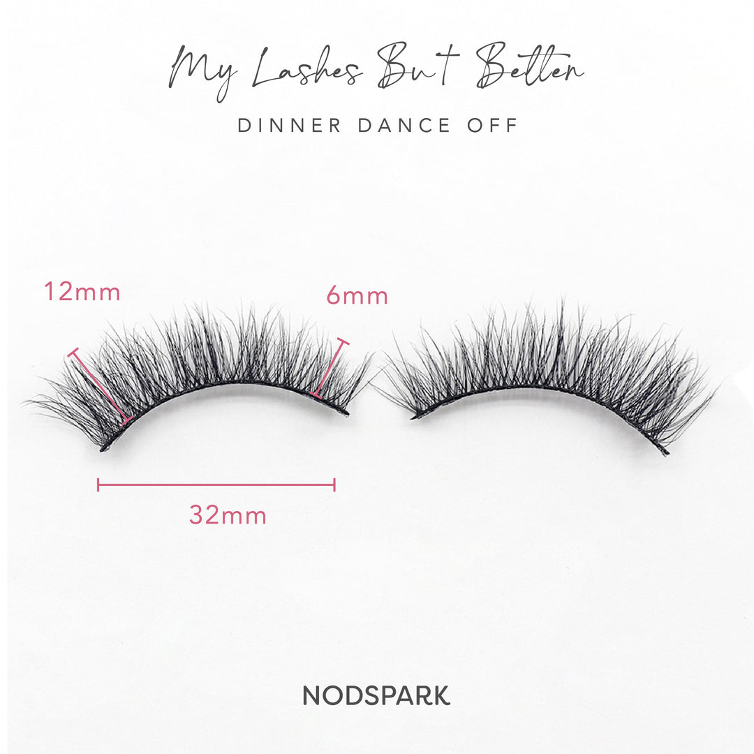 Dinner Dance Off MLBB Lashes by Nodspark