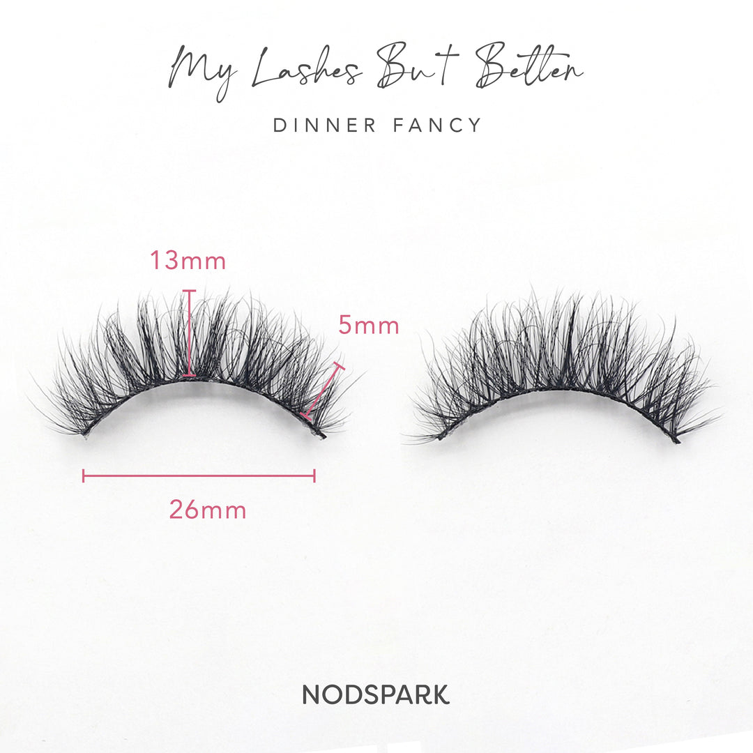 Dinner Fancy MLBB Lashes by Nodspark