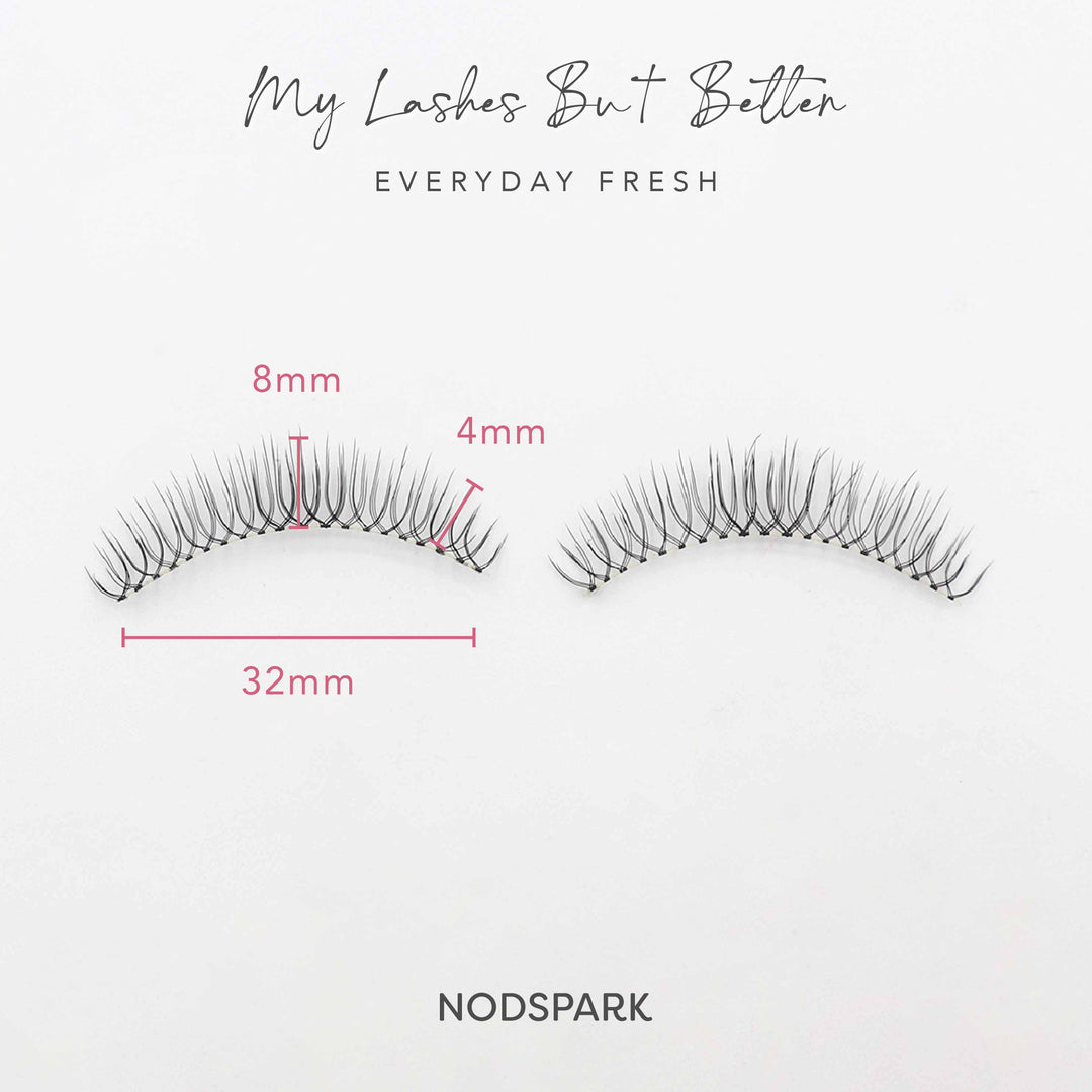 Everyday Fresh MLBB Lashes by Nodspark