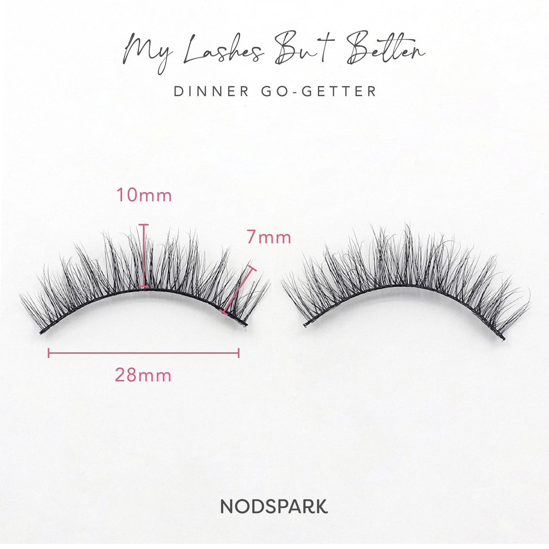 Dinner Go-Getter MLBB Lashes by Nodspark