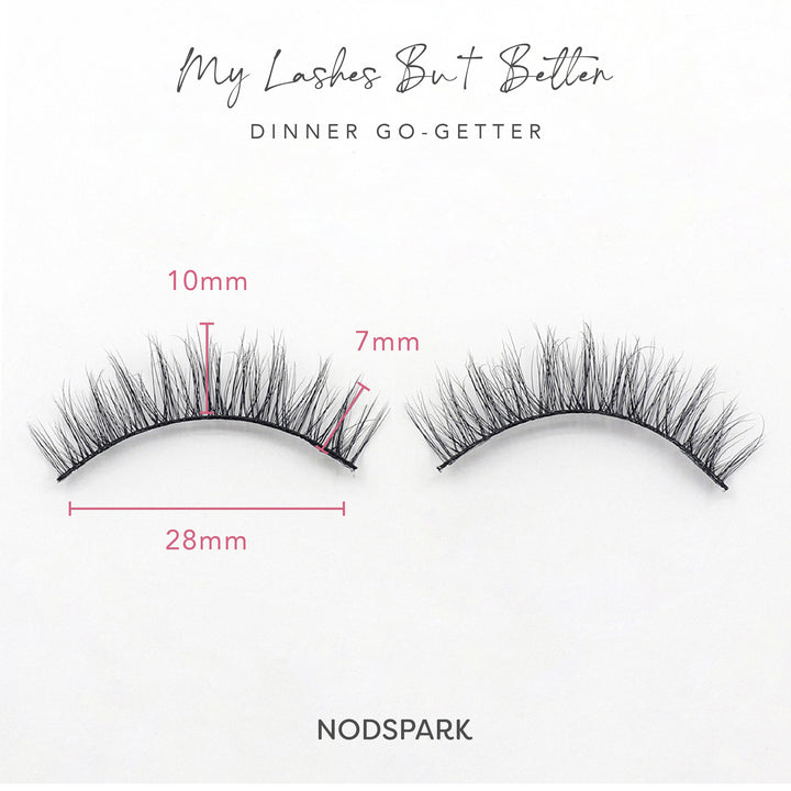 Dinner Go-Getter MLBB Lashes by Nodspark