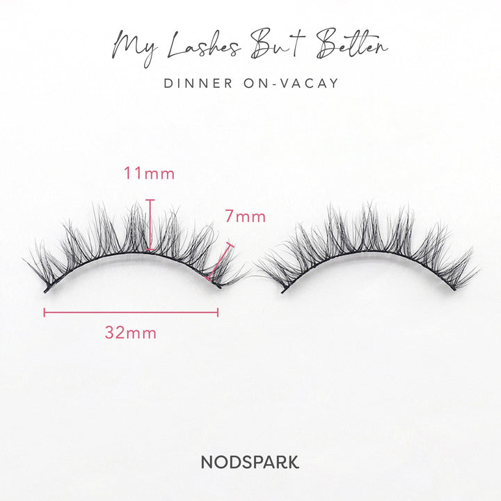 Dinner On-Vacay MLBB Lashes by Nodspark