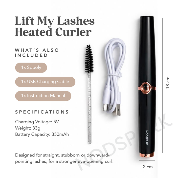 Lift My Lashes Heated Curler