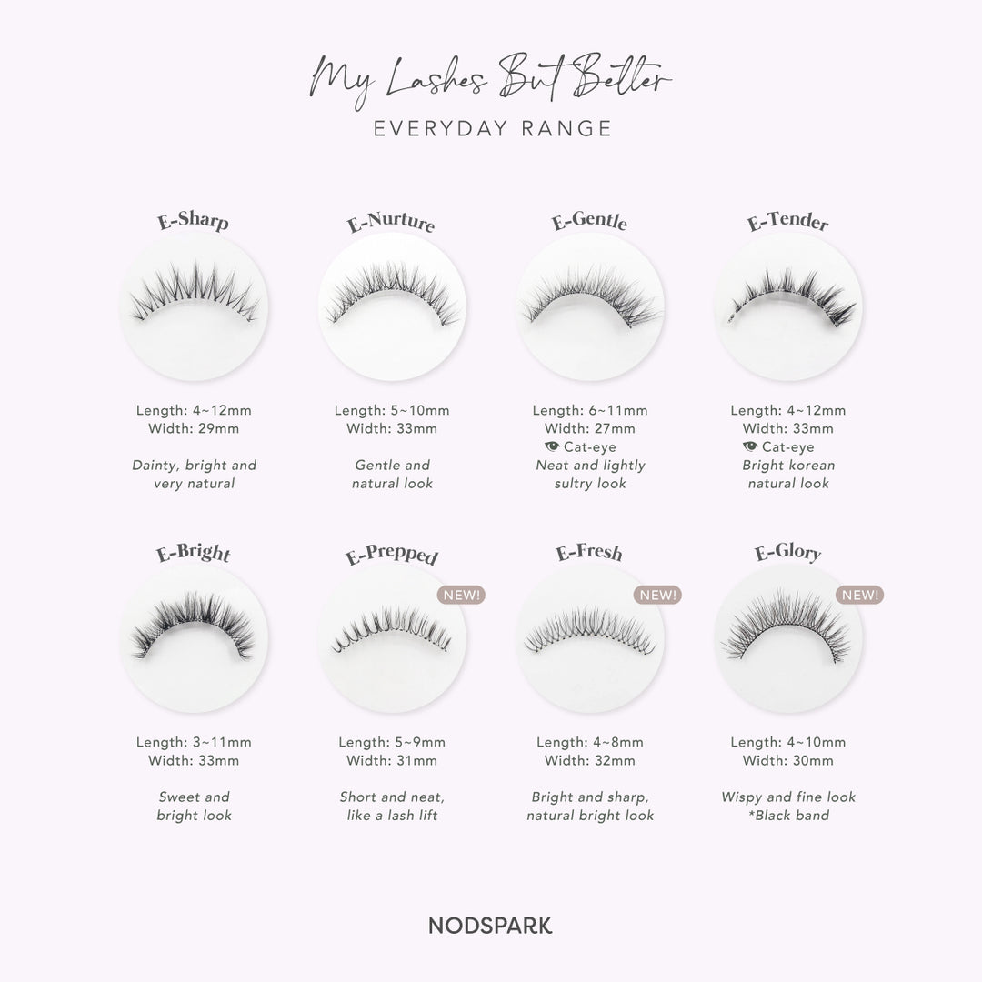 Everyday Sharp MLBB Lashes by Nodspark