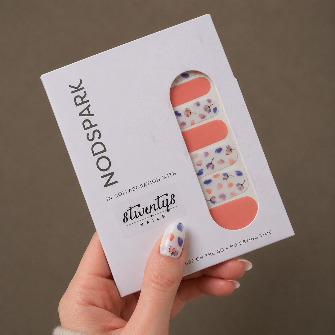 Mandarin Petals (x 8twenty8nails)