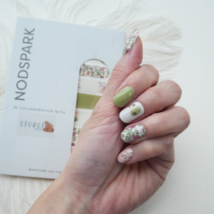 Floral (x Storge) Nail Polish Wraps