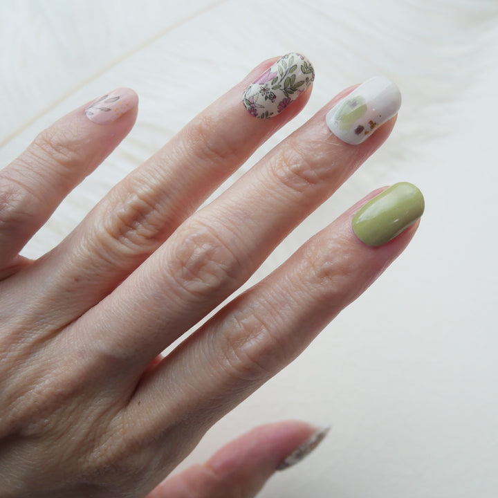 Floral (x Storge) Nail Polish Wraps