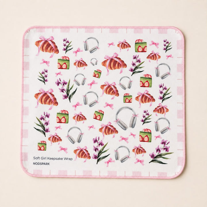 Soft Girl Keepsake Wrap