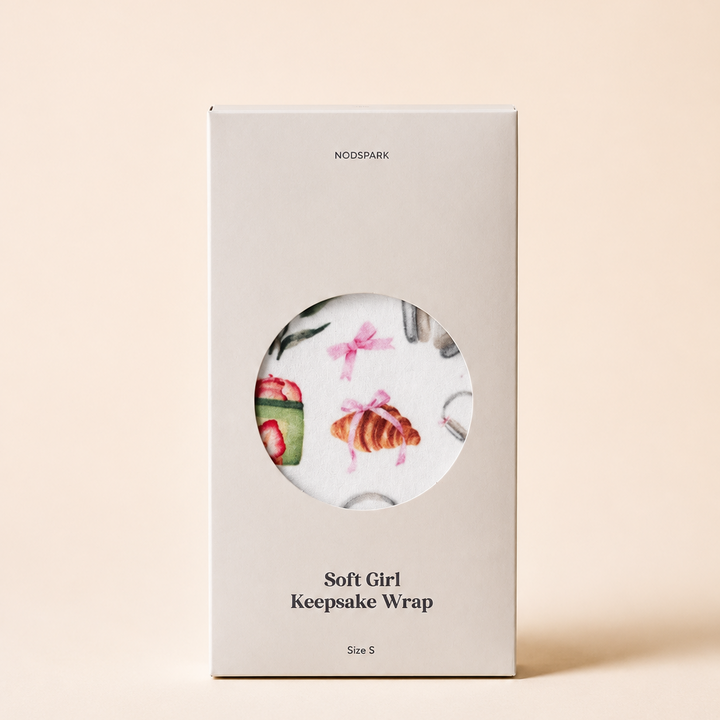 Soft Girl Keepsake Wrap