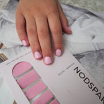 Classic Bubblegum Pink (Petite) Nail Wrap Manicure