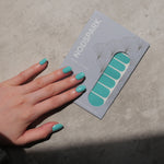 Classic Teal Nail Wrap Nail Wrap Manicure