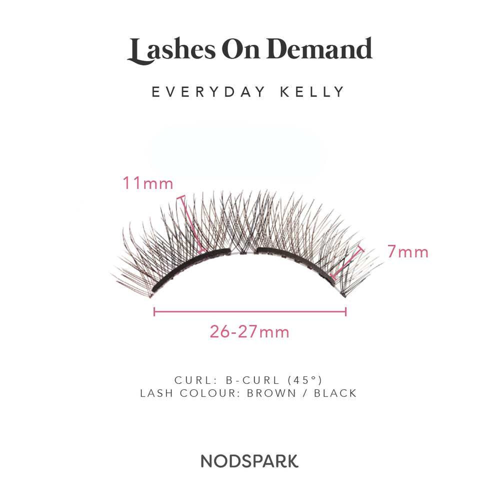 Everyday Kelly Magnetic Lash Extensions