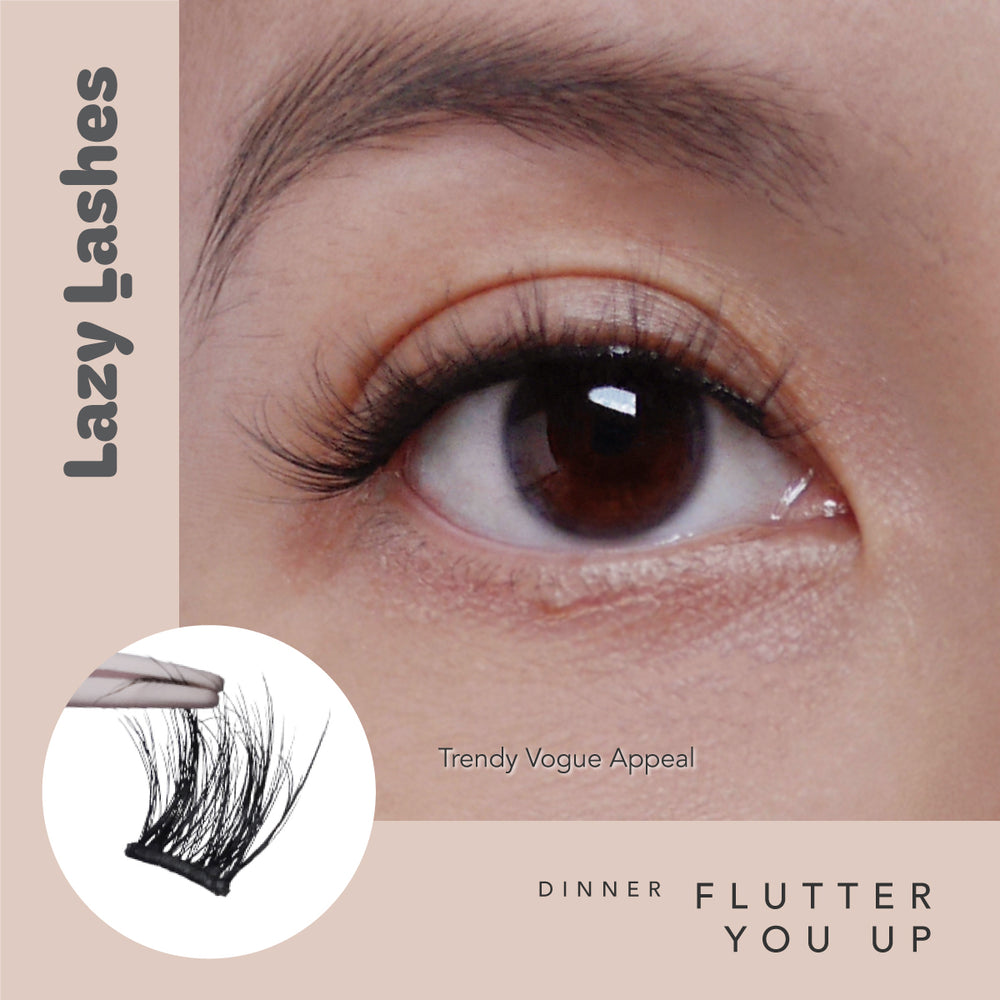 Dinner Flutter You Up Lashes (Press-On Lash Clusters)
