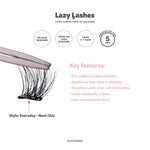 Everyday Neat Chic Lazy Lashes (Press-On Lash Clusters)