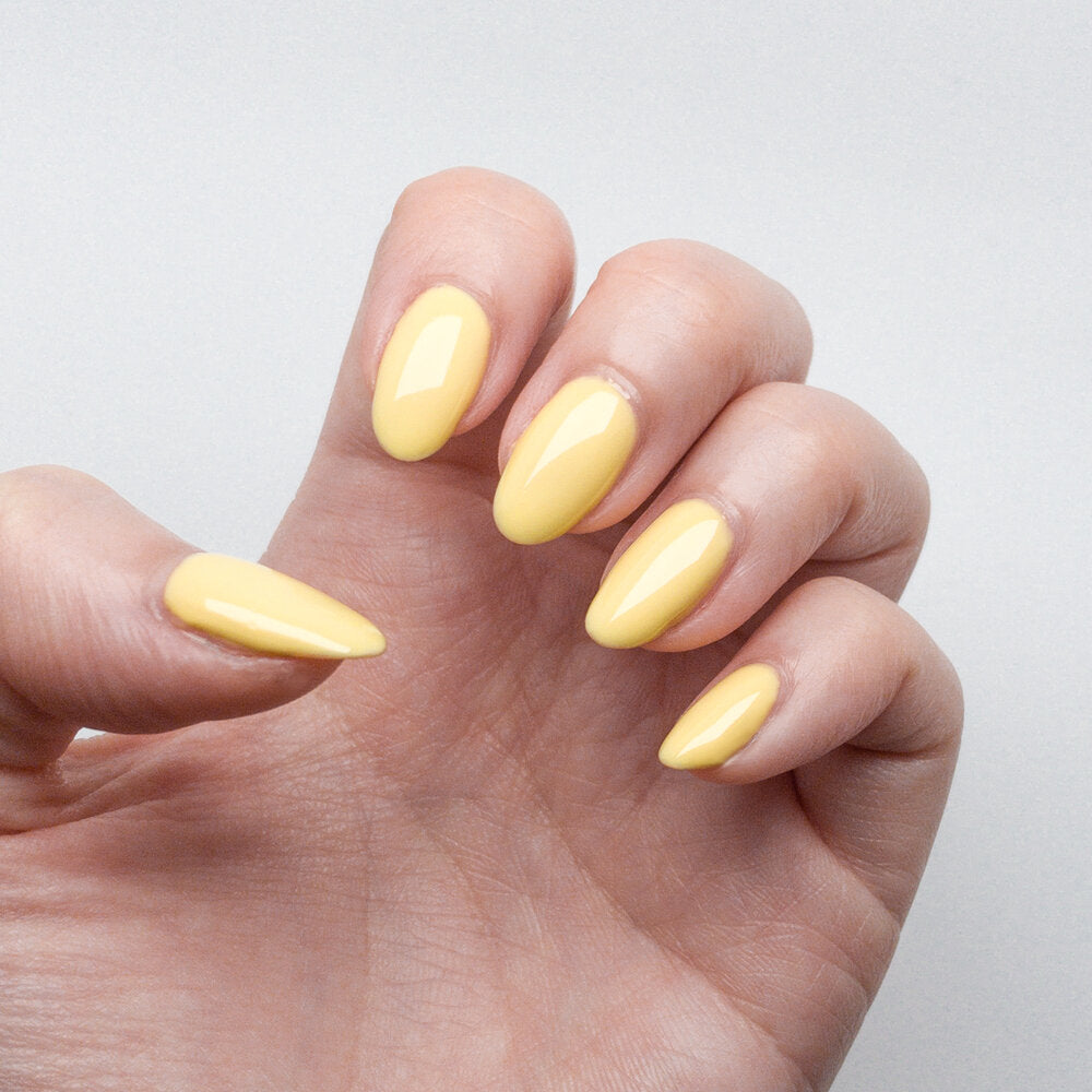 Pastel Canary Peel-off Gel Nail Polish (by Light Lacquer)