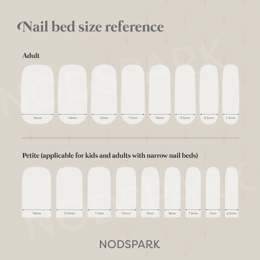 Classic Baby Lavender Nail Wrap Manicure