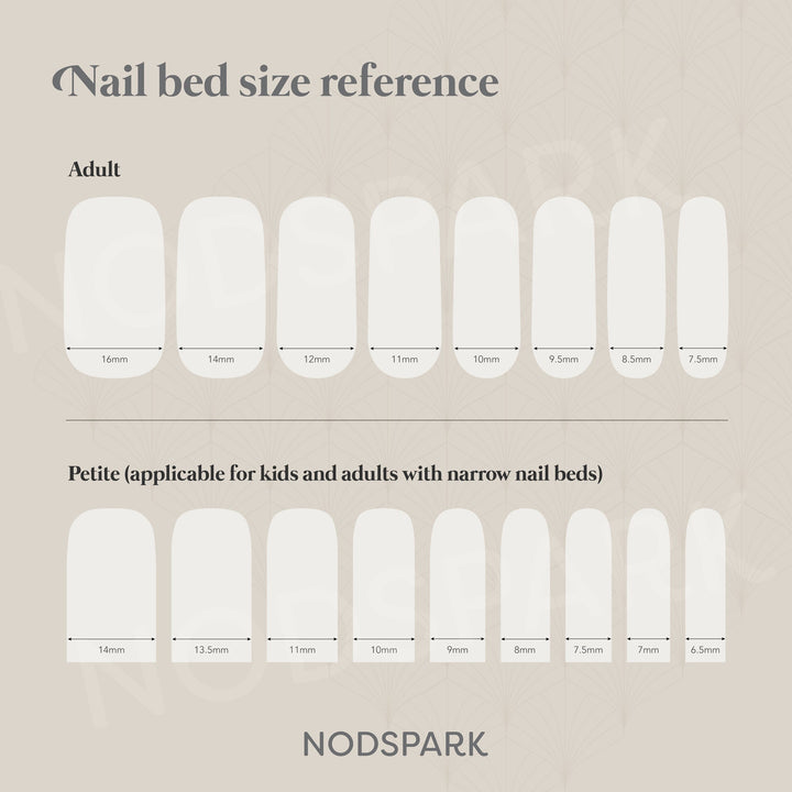 Classic Baby Lavender Nail Wrap Manicure