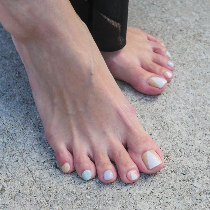 Pastel Cuts Pedicure