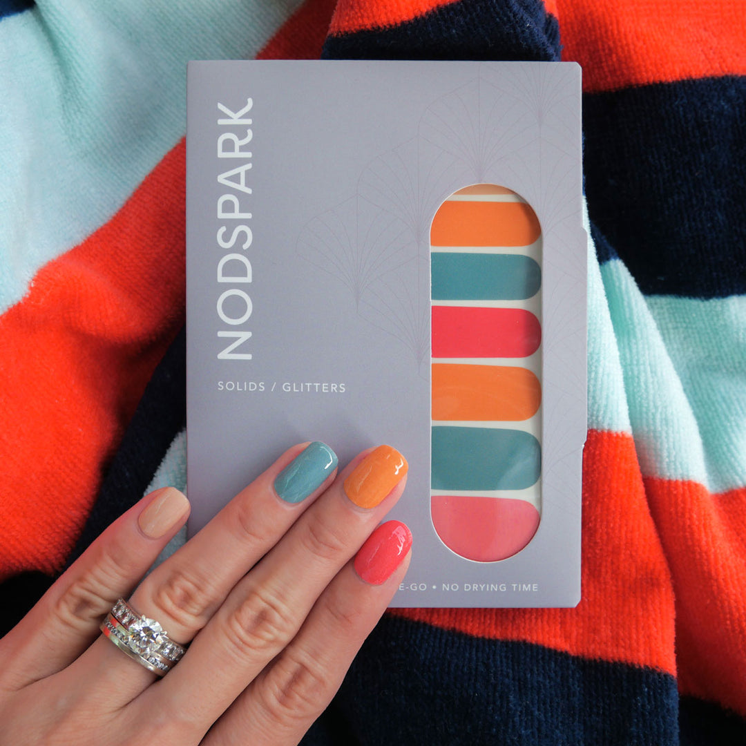 Prosperity Colour Chart Nail Wrap Manicure