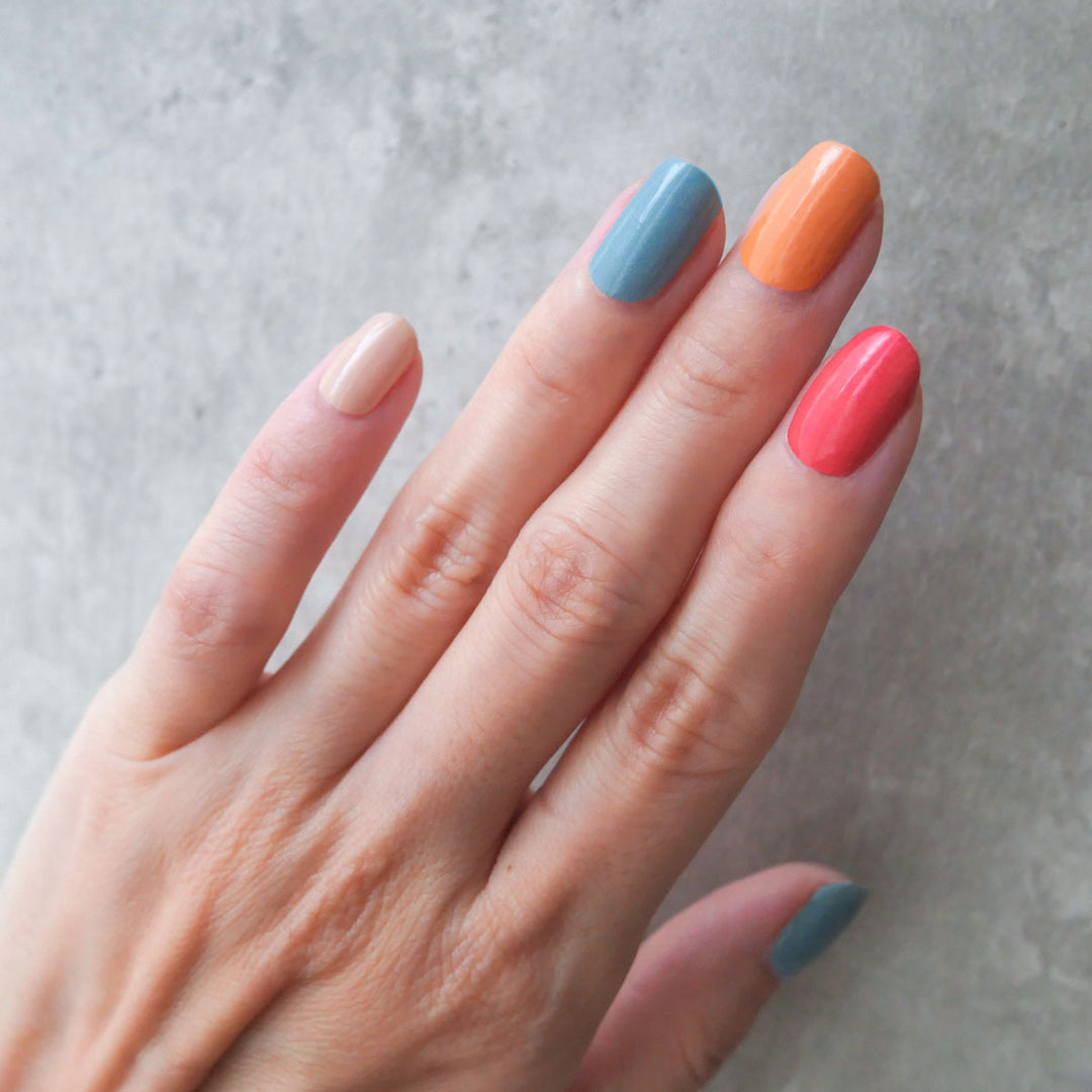 Prosperity Colour Chart Nail Wrap Manicure