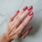 Classic French Rose Manicure