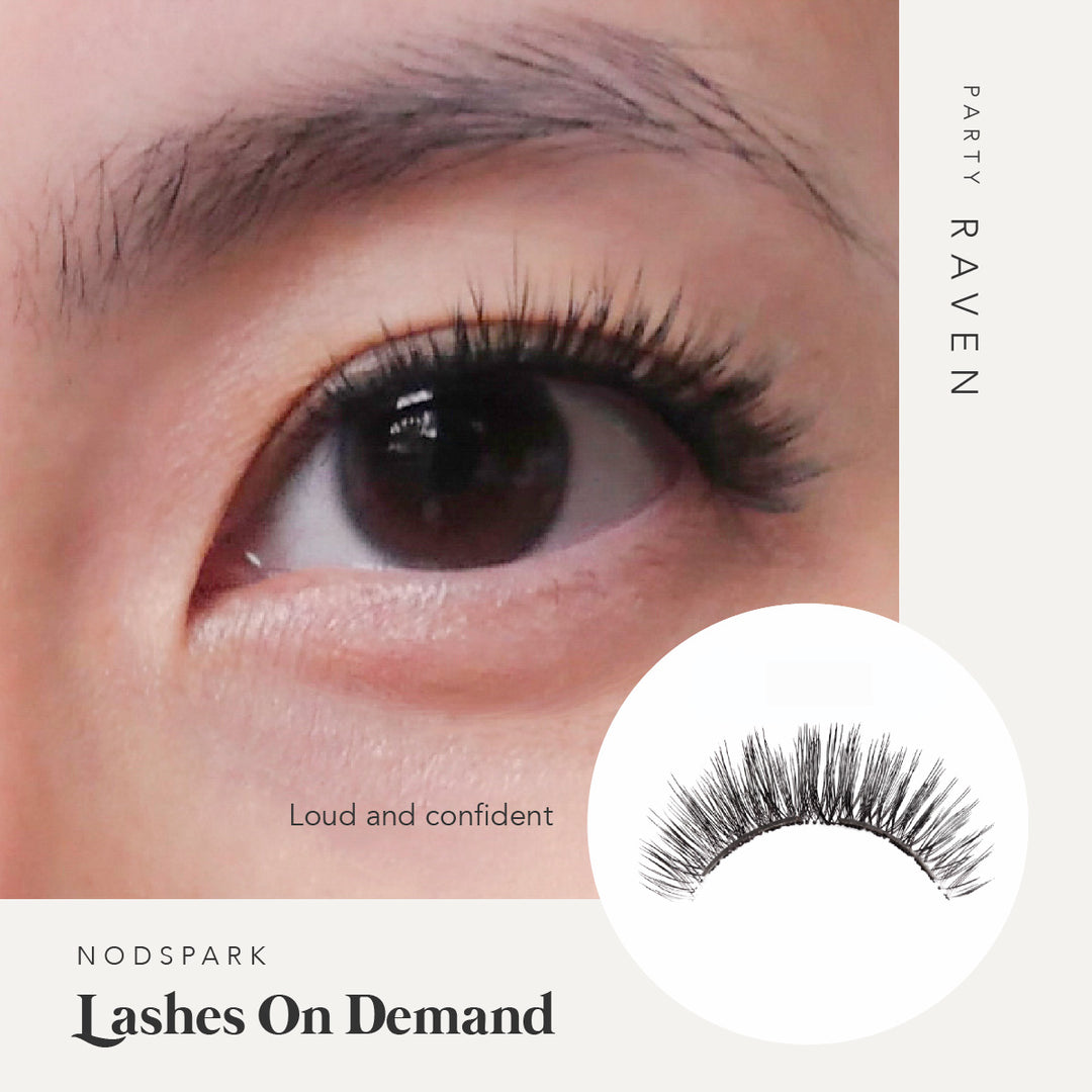 (Ala Carte) Party Raven Magnetic Lash Extensions