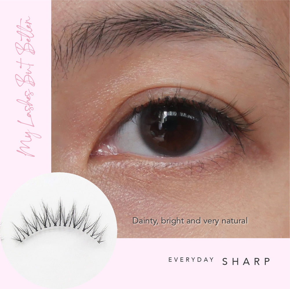 Everyday Sharp MLBB Lashes by Nodspark