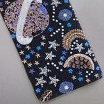 Space Hand-beaded Clutch by Quintessential
